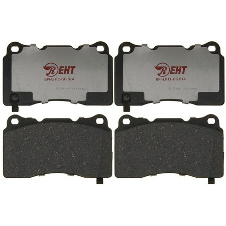 R/M Brakes BRAKE PADS OEM OE Replacement Hybrid Technology EHT1050